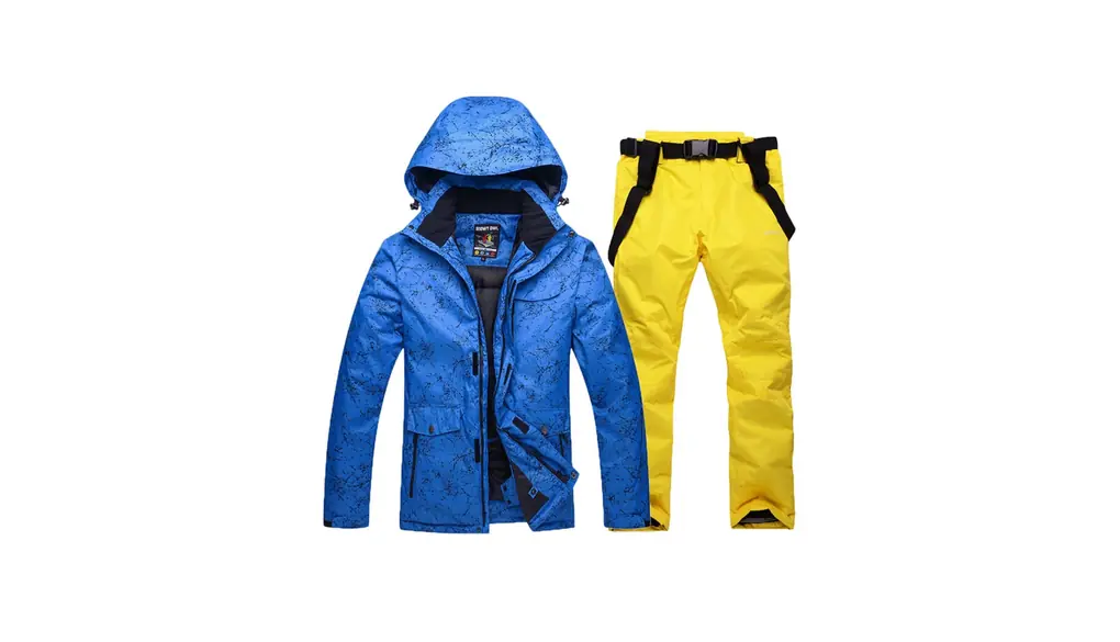 [Noopior] スノーボードウェア 上下セット メンズ スキーウェア レディース スノボウェア ジャケット パンツ 撥水 保温 防寒 耐水圧 登山 アウトドア 2点セット HXF227