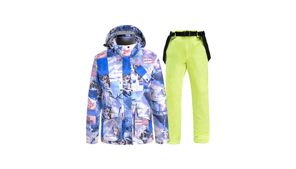 [Noopior] スノーボードウェア 上下セット メンズ スキーウェア レディース スノボウェア ジャケット パンツ 撥水 保温 防寒 耐水圧 登山 アウトドア 2点セット HXF205