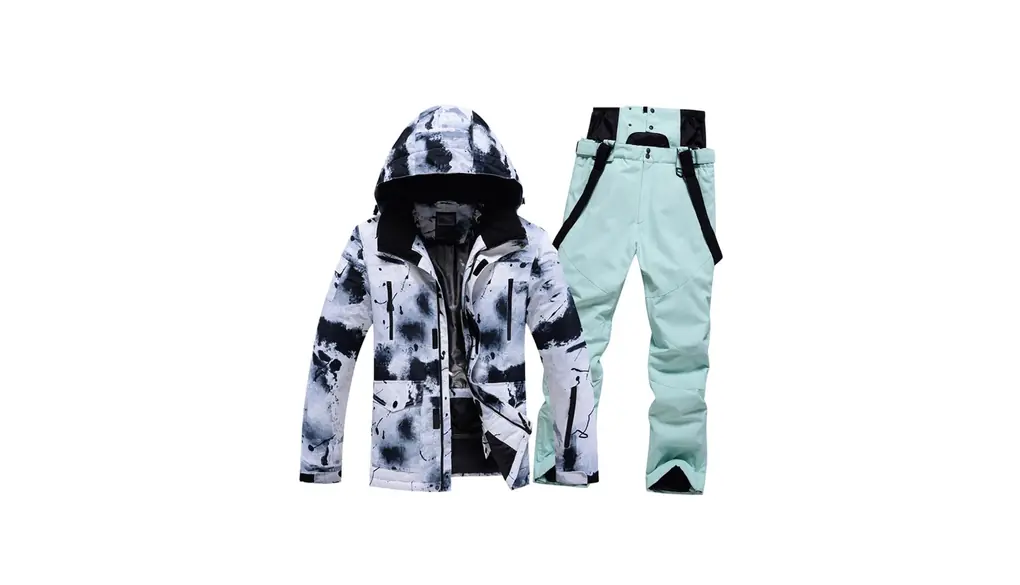 [Noopior] スノーボードウェア 上下セット メンズ スキーウェア レディース スノボウェア ジャケット パンツ 撥水 保温 防寒 耐水圧 登山 アウトドア 2点セット HXF131