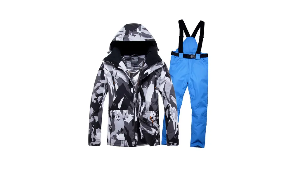 [Noopior] スノーボードウェア 上下セット メンズ スキーウェア レディース スノボウェア ジャケット パンツ 撥水 保温 防寒 耐水圧 登山 アウトドア 2点セット HXF132