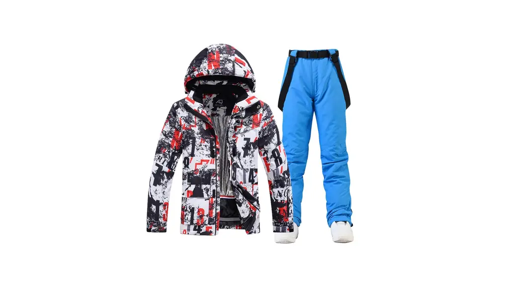 [Noopior] スノーボードウェア 上下セット メンズ スキーウェア スノボウェア ジャケット パンツ 撥水 保温 防寒 耐水圧 登山 アウトドア 2点セット HXF217