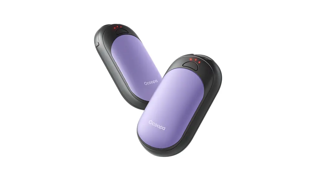 OCOOPA 充電式カイロ 2個セット 小型 3階段温度調節 電気カイロ 超軽量 5000mAh 新型磁気式/分離式設計 持ち運びやすい PSE認証済み 旅行 出張 防寒グッズ プレゼント用 Union UT3 Lite