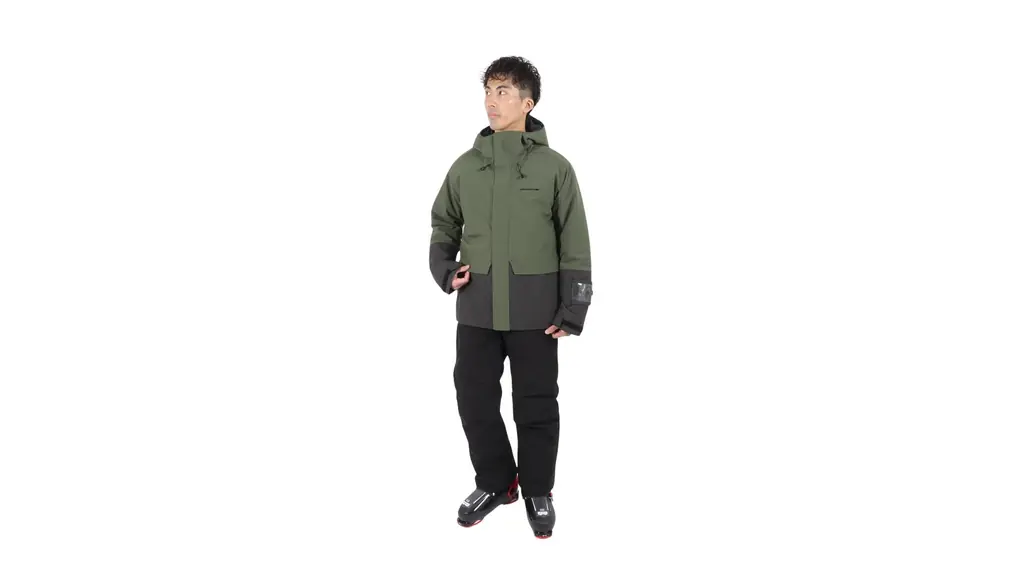 オンヨネ(ONYONE) スキーウェア MENS SUIT 上下セット ONS96100 318009 (カーキ/L/Men's)