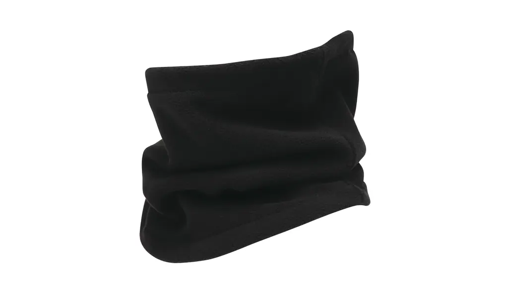 関西ファッション連合 ネックウォーマー フリース ブラック B-87