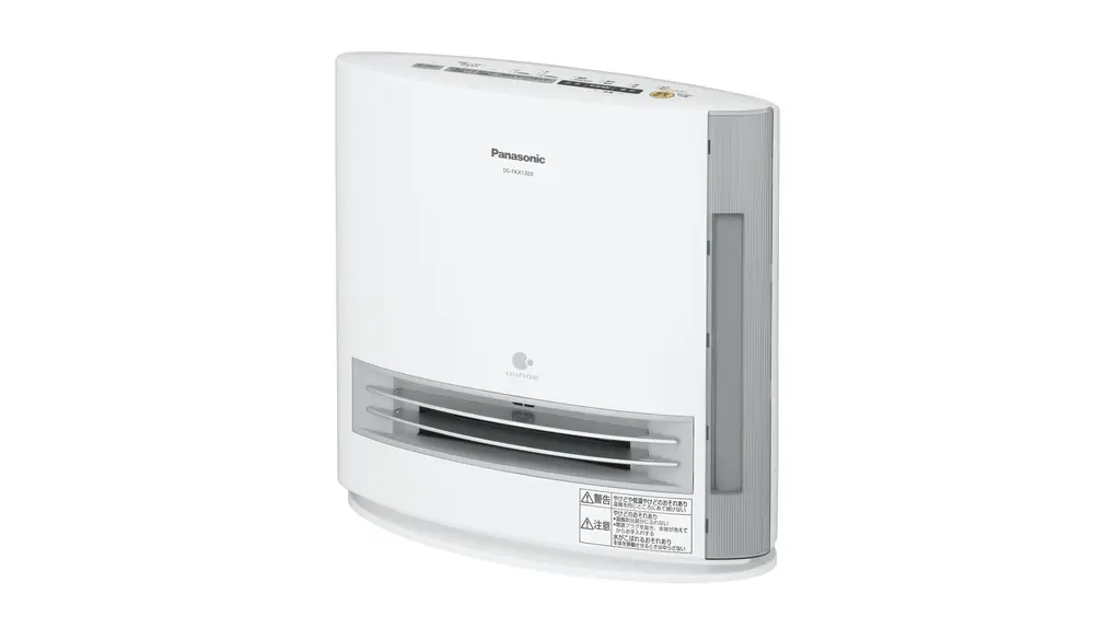パナソニック 加湿機能付きセラミックファンヒーター シルバー DS-FKX1203-S