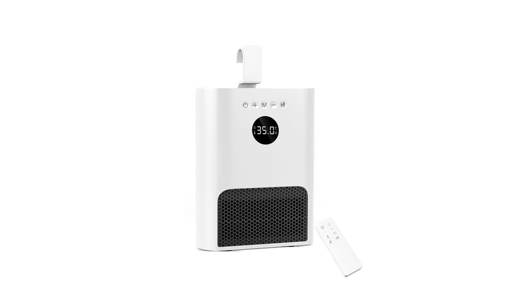 ヒーター 壁掛け セラミックヒーター 【ECO知能恒温·壁掛け式·人感センサー】 暖房器具 省エネ 2段階温風調節 4W/600W 1-12Hタイマー機能 切り忘れ防止 LEDディスプレイ表示 セラミックファンヒーター 吊り上げ式 二重過熱保護 リモコン付き メモリー機能 転倒OFF 脱衣所 トイレ 洗面所 卓上 足元 寝室 リビング 8畳対応