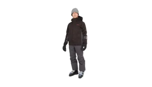 【雪山で差がつく一着】Phenix Camo Jaquard Two-piece｜上品ブラックが映える大人のスキーウェア