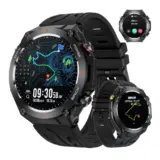 【GPS×軍用規格】Redfire スマートウォッチ 2025新モデル｜1.45インチ大画面＆100種スポーツ対応のタフネスギア
