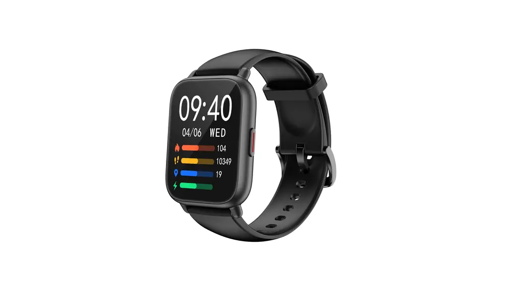 RUIMEN スマートウォッチ 通話機能付き レディース Smart Watch iPhone アンドロイド対応 日本語説明書 H1 (ブラック)