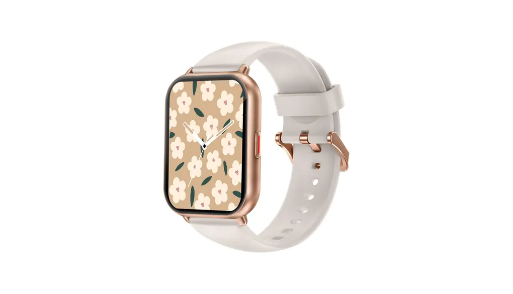 RUIMEN スマートウォッチ 通話機能付き レディース Smart Watch iPhone アンドロイド対応 女性生理周期管理 歩数計 腕時計 着信通知 懐中電灯 天気予報 音楽制御 IP68防水 長持ちバッテリー ストップウォッチ 目覚まし時計 長座注意 スマート探す 日本語説明書 交換バンド付属 (ベージュゴールド)