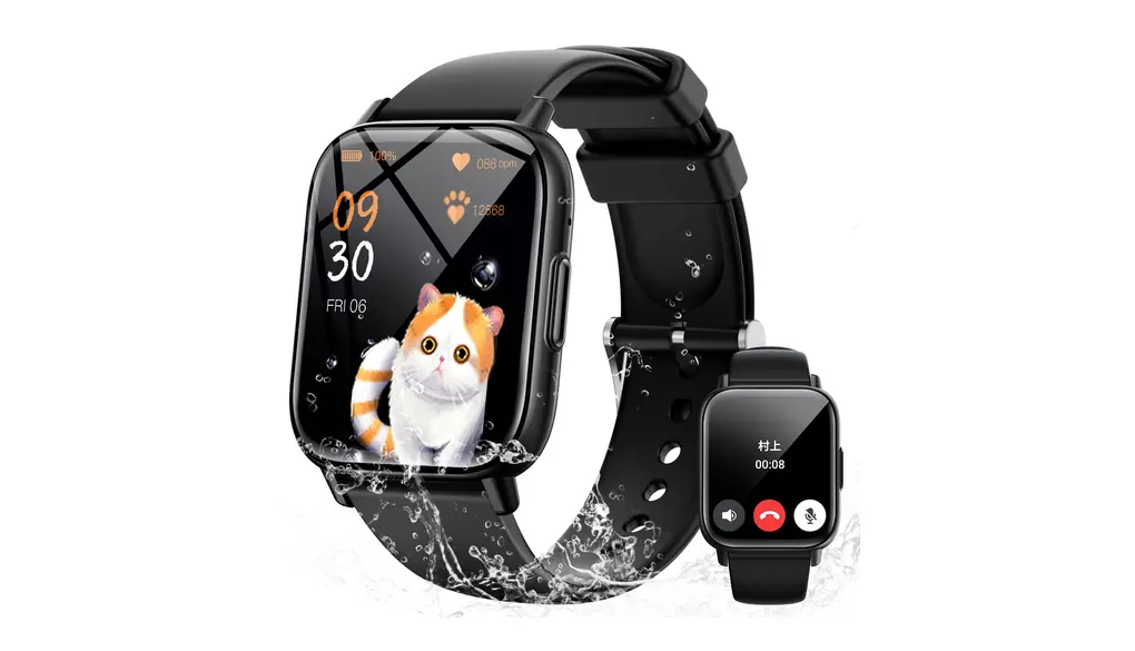 スマートウォッチsmart watch 2025新登場 Bluetooth5.3通話機能付き iphone対応&アンドロイド対応 スポーツウォッチ1.83インチ大画面 IP67防水 歩数計 腕時計 着信＆メッセージの通知 長持ちバッテリー文字盤自由設定 多種の運動モード天気予報 時間記録・データ 目覚まし時計 アラーム 音楽制御 タイマー 秒読み 腕上げ点灯 簡単な操作＆多言語対応 (ブラック)