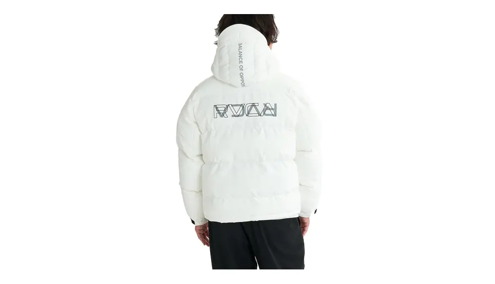 [ルーカ] 2024 メンズ 【RVCAxAZUL BY MOUSSY】 X AZUL PUFFER JACKET ジャケット WHT 【2024年冬モデル】