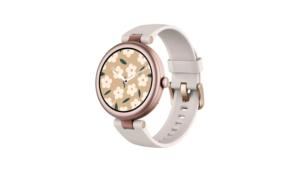 SHANG WING スマートウォッチ レディース 小さめ 腕時計 女性用 Smart Watch Women 1.2インチ高精細画面 iPhone/Android対応 着信通知 女性生理周期管理 文字盤自由設定 日本語説明書付き Lynn