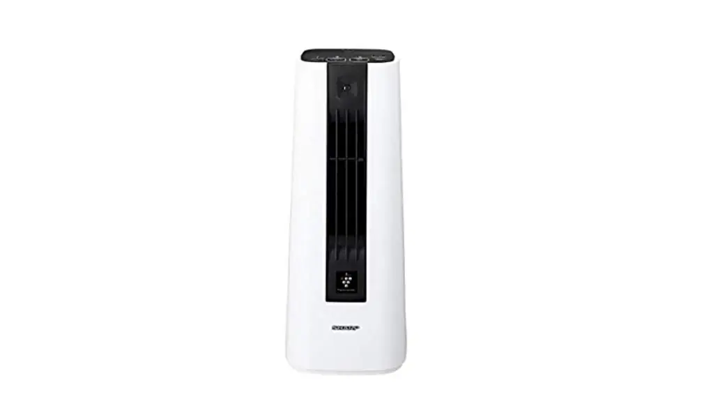 シャープ プラズマクラスター搭載 セラミックファンヒーター ホワイト HX-HS1-W