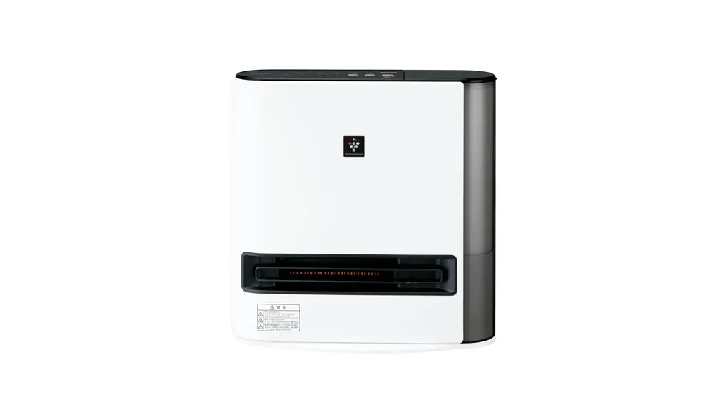 シャープ プラズマクラスター 加湿 セラミックファンヒーター HX-RK12-W ホワイト 暖房8(6)畳 / 加湿18(11)畳/大風量 プラズマクラスター7000 Wセンサー 清潔たっぷり加湿 容量約3.1L 省エネ 日本製