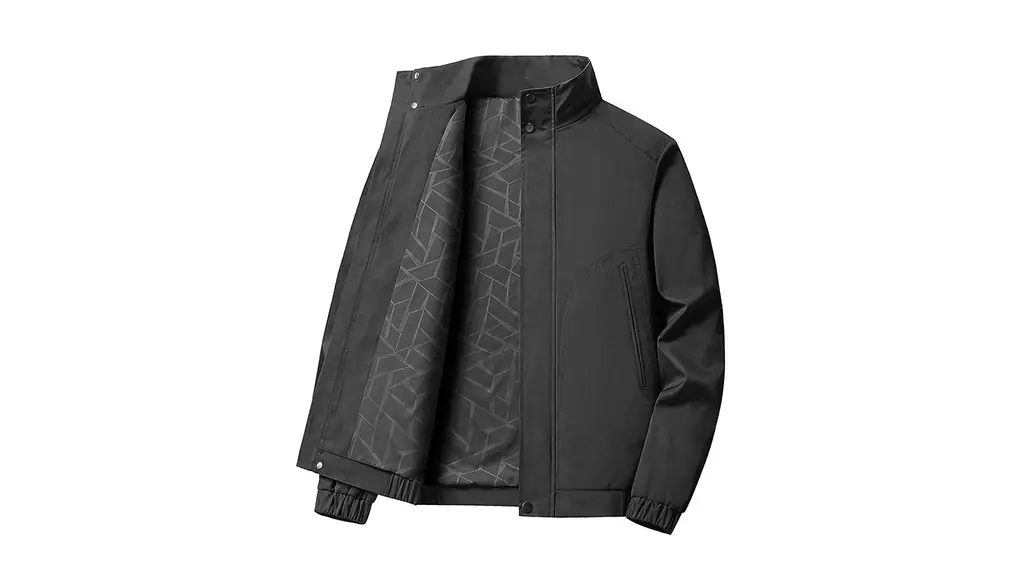 [Shopyruder] ジャケット メンズ 秋 冬 ビジネス 大きいサイズ ブルゾン 薄手 長袖 ブランド ジャンパー 防風防寒 フードなし 作業着 ライトジャケット スリム 中年 お父さん 立ち襟 アウター 登山 カジュアル コート 秋服 御洒落 無地