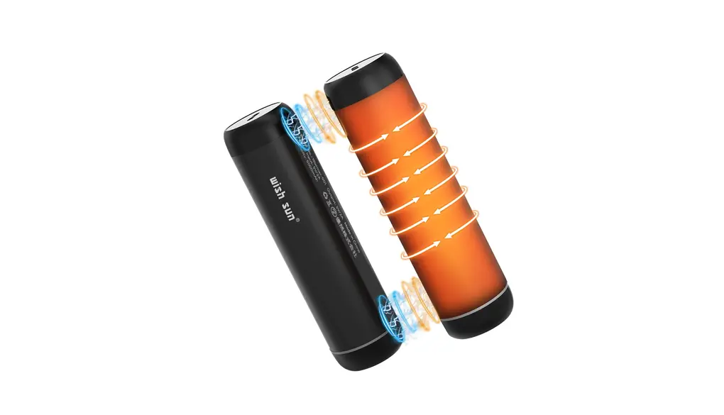 SOHAPI 充電式カイロ 電気 モバイルバッテリー カイロ 360°全面発熱 5秒急速発熱 3階段温度調節 【マグネット式/分離可能設計】5V/2A急速充電 usb充電式 10000mAh 大容量 1台2役 かわいい 超軽量 繰り返し使える 小型 携帯便利(ブラック)