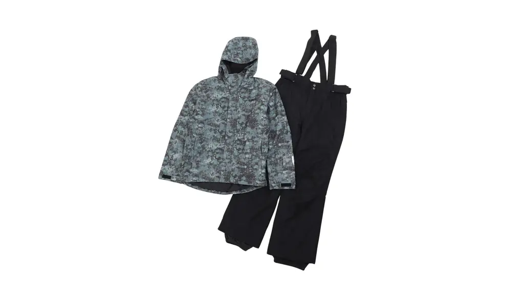 シュトロイレ(STREULE) スキーウエア トーンカモスーツ 上下セット ST23FW0031 KHK