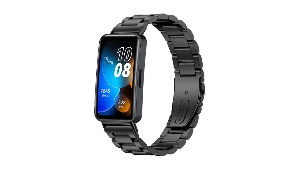 [SUGARJAR] Huawei Band 8/9/10用メタルストラップ、女性と男性用のメタルストラップ