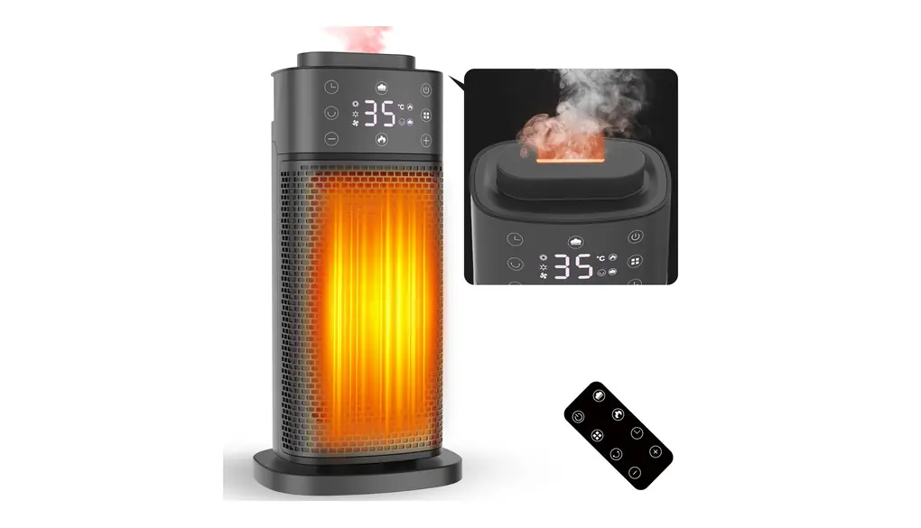 SUKITEN セラミックヒーター 【3in1 暖房・加湿・空気清浄】電気ヒーター 暖房器具 省エネ 電気ファンヒーター 電気ストーブ 1200W/800w/10w ECO知能恒温 90°首振り 3段階温度調整 切り忘れ防止 リモコン付き タイマー機能 2重過熱保護 転倒OFF 節電対策 過熱保護 速暖 空気清浄 足元