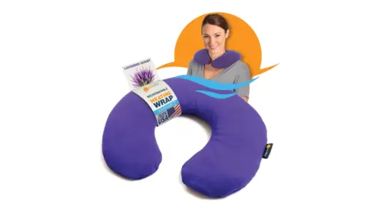 【香りと温もりで包み込む至福のひととき】SunnyBay Microwave Heating Pad｜ラベンダーが癒す首・肩のリラックスピロー