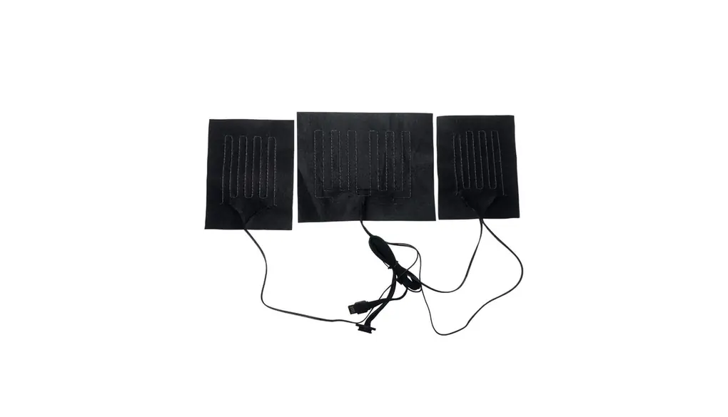 電熱ヒーター USBヒーターパッド加熱シート 服用電熱ヒーター 加熱靴インソール 素繊維 USB加熱フィルム 電熱パッド 折り畳み式 防水 衣類用 防寒 秋冬用 クッションに対応 加熱均一 電気布ヒーター 電気布ヒーター 冬にアウトドア活動用 冷え性に対応 1枚