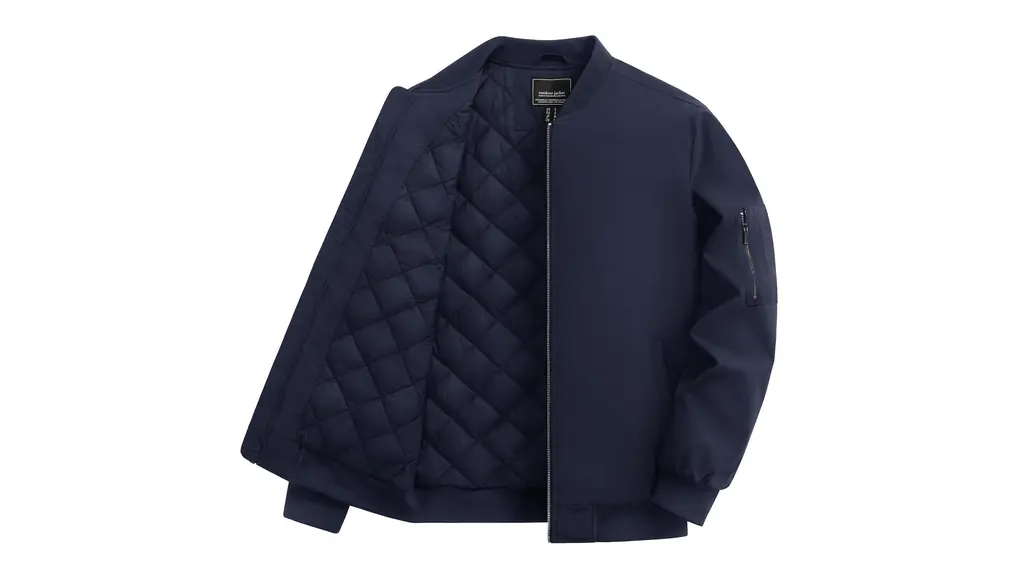 [TACVASEN] ジャケット メンズ バイク 冬 大きいサイズ 防風 撥水 アウター ゴルフ 仕事 コーチジャケット 防寒ジャンパー 中綿 カジュアル スタジャン