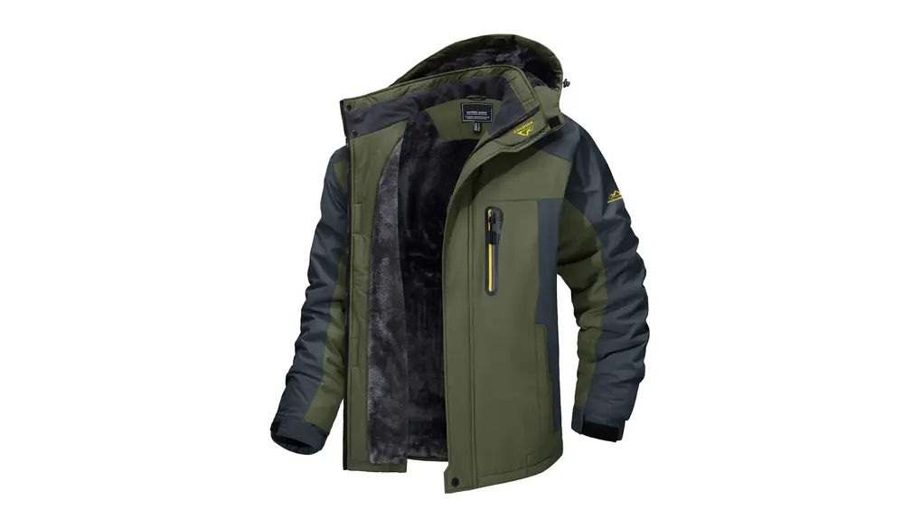 [TACVASEN] アウトドア メンズ 登山服 マウンテンパーカー 多機能 登山ジャケット 裏ボア フリース 登山 ウインドブレーカー フード付 取り外し可能