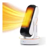 【速暖×省エネの最適解】tentsulight セラミックヒーター TT-XR-KK08-BK｜人感センサー搭載でどこでも暖かく、ムダなし快適空間へ