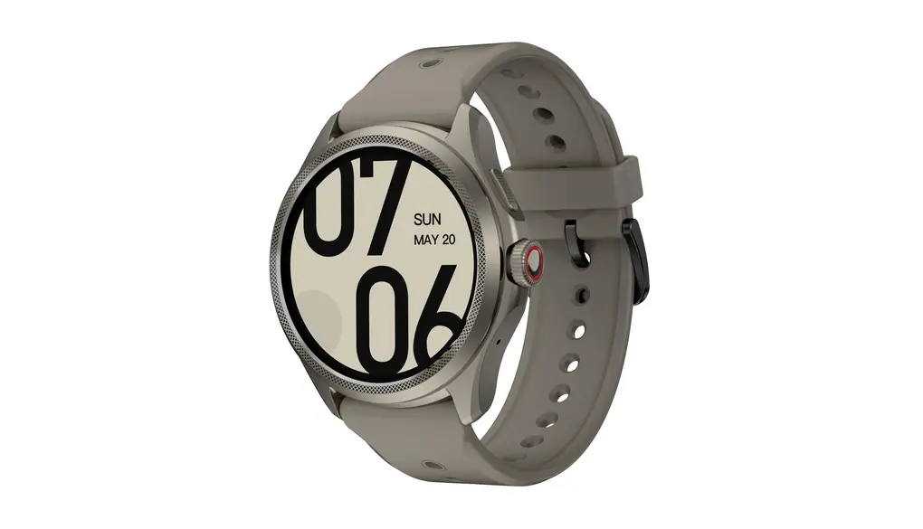 Ticwatch Pro 5 スマートウォッチ Wear OS by Google Android グーグル対応スマートウォッチ 5ATM防水 腕時計 アウトドア ランニング コンパス GPS搭載 ロングバッテリー マイク スピーカー搭載 アッシュグレー