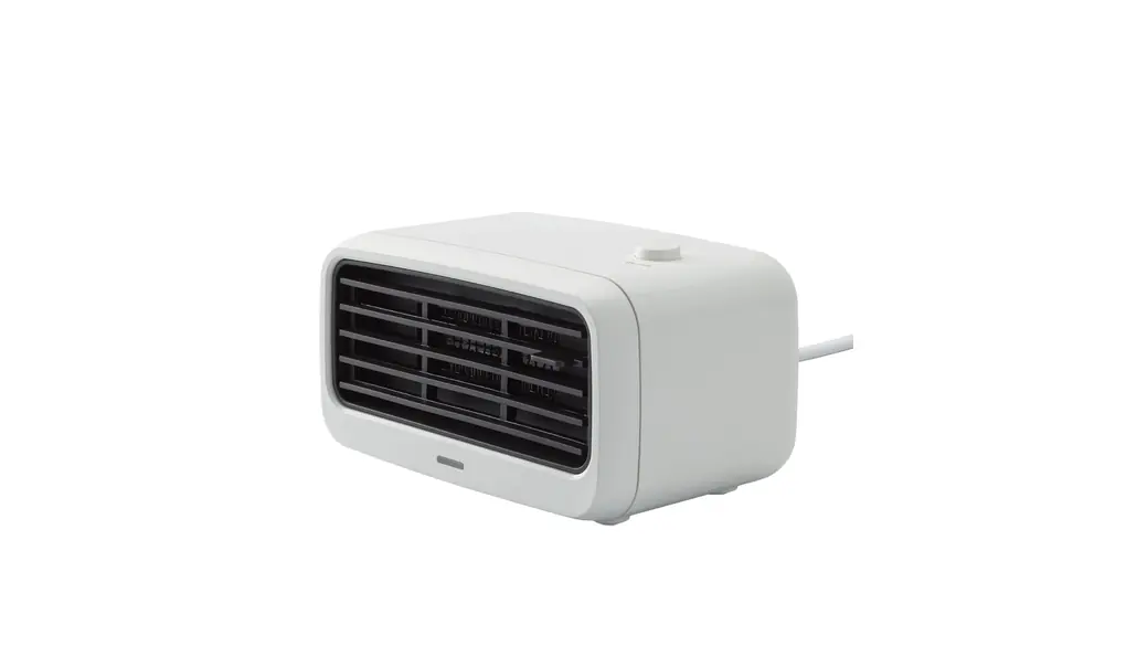 TOPLAND(トップランド) セラミックヒーター 200W 足元ヒーター 小型 省エネ 速暖 卓上 トイレ 洗面所 脱衣所 転倒防止センサー搭載 ホワイト SC-CH23WT