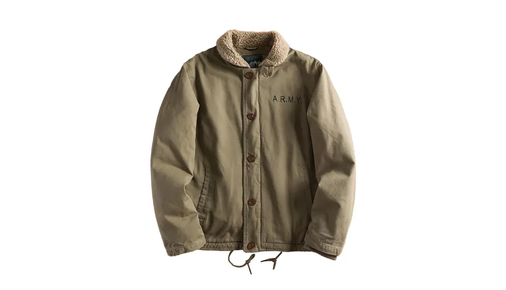 [TOWYYO] デッキジャケット ミリタリージャケット メンズ 裏ボア ミリタリーコート アウター アメカジ 米軍 米海軍 N-1 大きいサイズ 保温 防寒 作業着 裏起毛 厚手 防風 秋 冬服 M-5XL