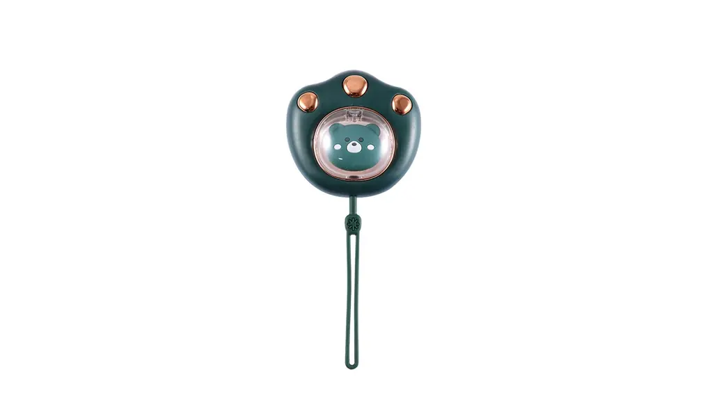 電気ハンドウォーマー かわいい 猫の肉球型 USB充電式ハンドウォーマー2階段温度調節可能 急速発熱 電気カイロ 冬のミニハンドウォーマー 再利用可能なハンドウォーマー ポータブル ミニ USB ハンド ウォーマー理想的な冬の贈り物 モバイルカイロ, ハンドウォーマー (グリーン)