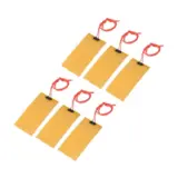 【精密加熱の新定番】uxcell ポリイミドヒーターフィルム 12V 14W 6枚セット｜曲げても貼ってもブレない安定発熱！