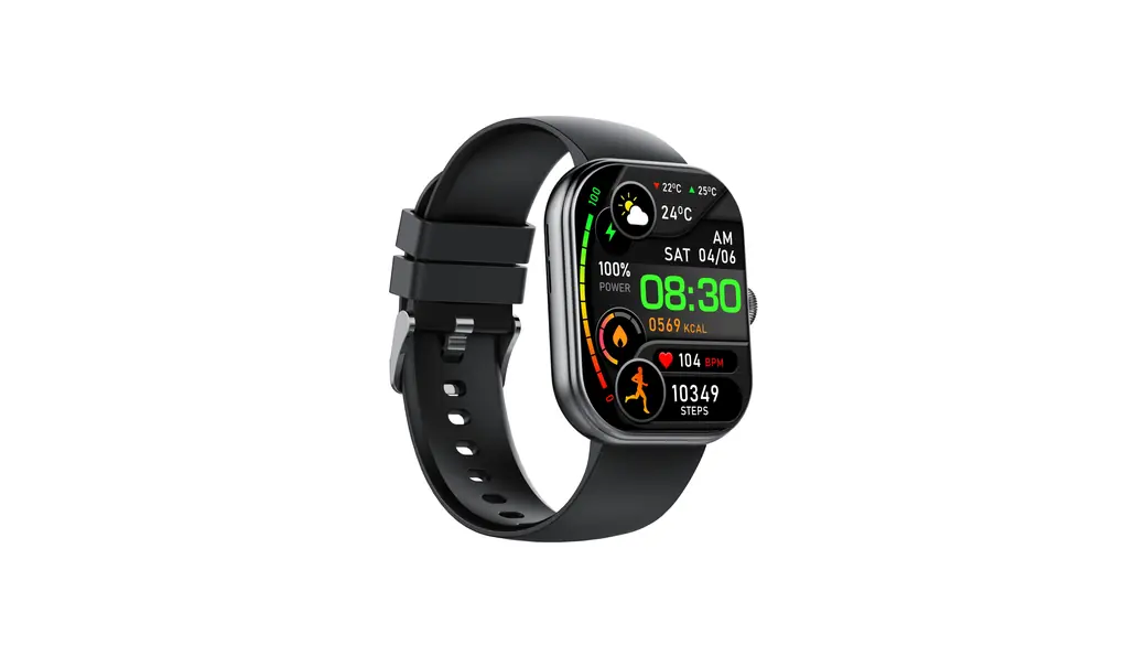 スマートウォッチ【超長持ち 一回充電20-30日使用可能 保護フィルム付属】Smart Watch 活動量計 腕時計 iPhone対応 アンドロイド対応 Bluetooth6.0 2.01インチ大画面 通話機能付き メッセージ通知 IP68生活防水 長持ちバッテリー 薄型 軽量 スポーツウォッチ 音楽再生 多機能スマートウォッチ 多種類運動モード プレゼントに最適 (Frosted Black)