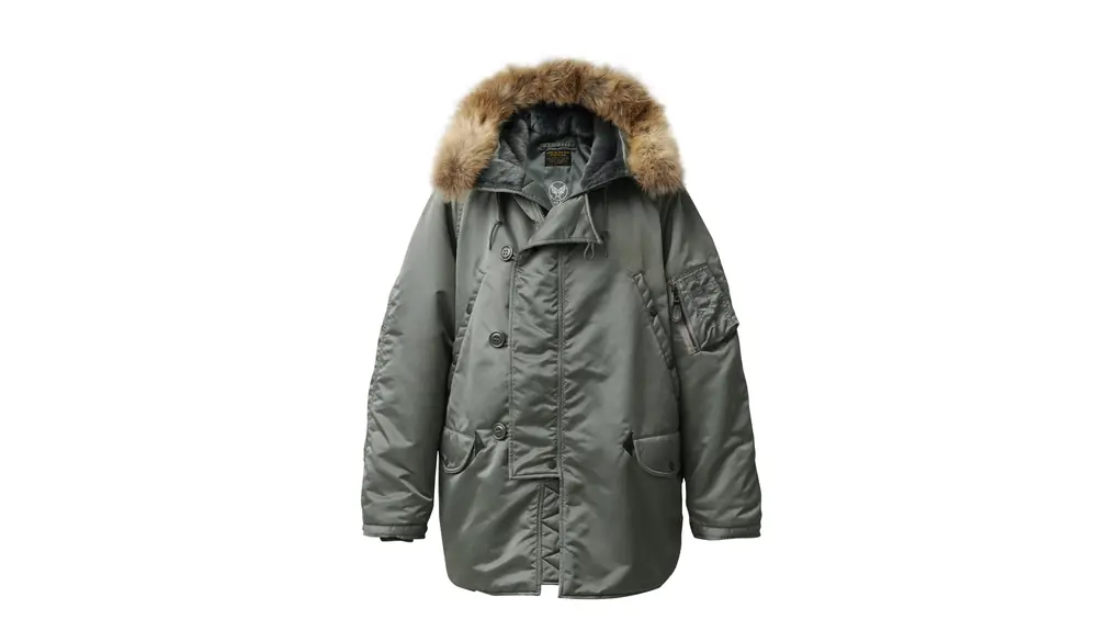 [WAIPER] inc 米軍 VINTAGE N-3Bフライトジャケット リアルファー 日本製 WP41【Sx】