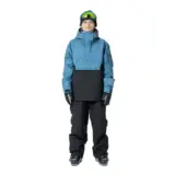 【雪山で輝く一着】WINDEX スキーウェア上下セット SNOW ST WS-7703｜メタルブルーが映える本格防水モデル