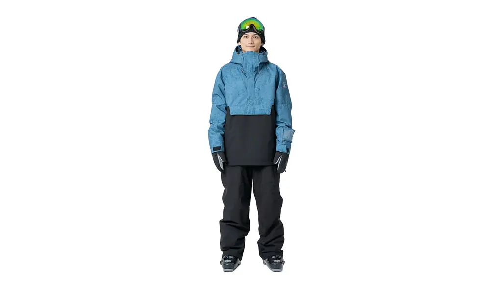 〔ウィンデックス〕 スキーウェア 上下セット メンズ SNOW ST WS-7703 38P/メタルブルー L