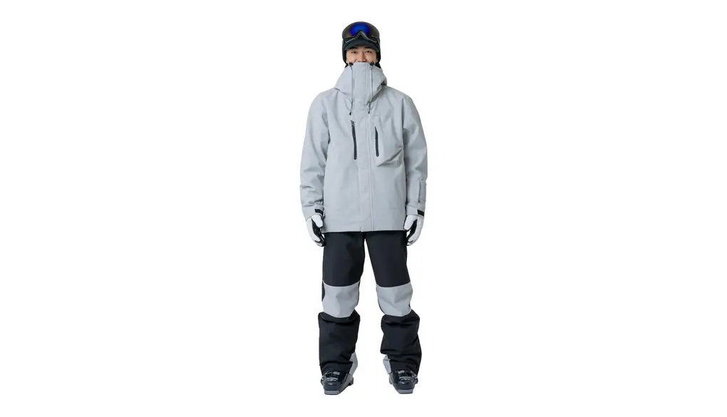 [ウィンデックス] スキーウェア 上下セット メンズ SNOW ST WS-8601 １４シルバー ＬＬ