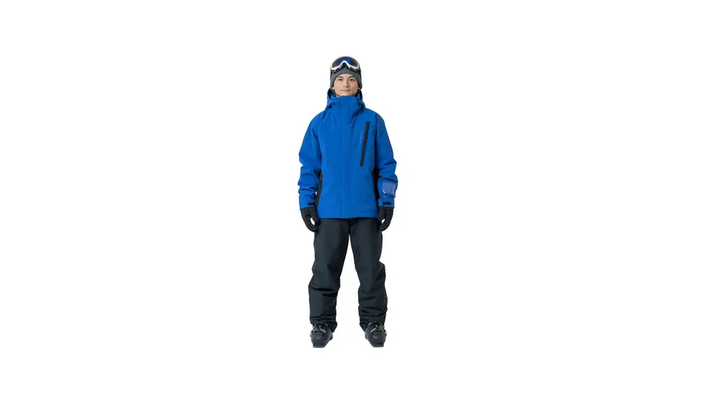 〔ウィンデックス〕スキーウェア 上下セット メンズ SNOW ST WS-8801 35ブルー L