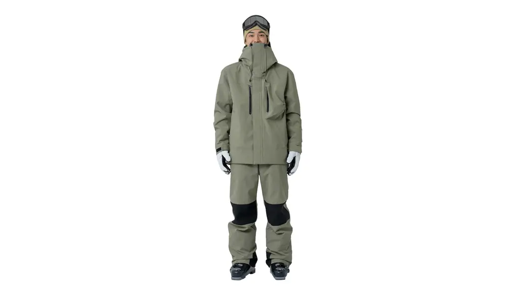 [ウィンデックス] スキーウェア 上下セット メンズ SNOW ST WS-8601 ５４ＯＶグレー Ｍ