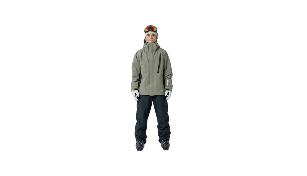 〔ウィンデックス〕スキーウェア 上下セット メンズ SNOW ST WS-8801 54OVグレー LL