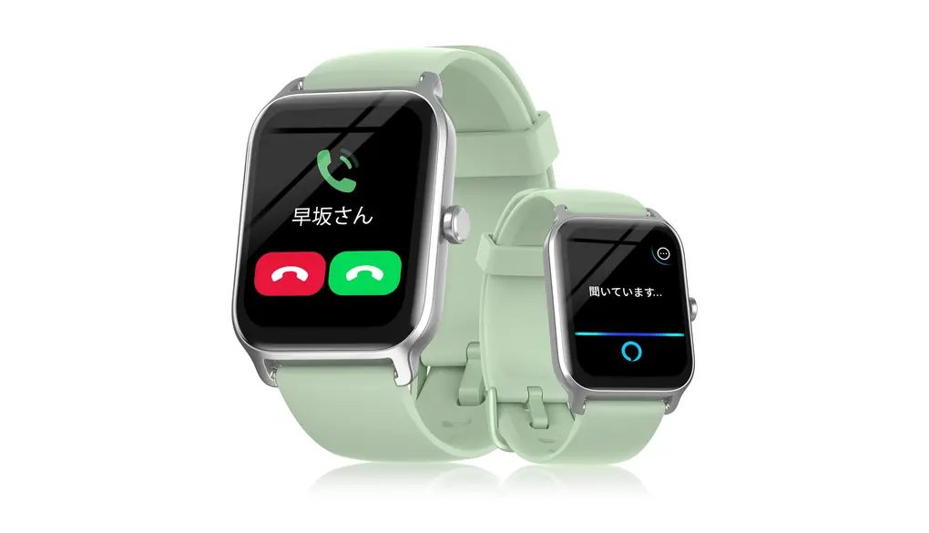 スマートウォッチ 通話機能付き iPhone対応 Alexa対応 Android対応 心拍数 酸素濃度 睡眠 消費カロリー 100+種類運動モード 健康管理 活動量計 Bluetooth5.3 Line アプリ通知 天気予報 音楽制御 アラーム 1.8インチ大画面 100+種文字盤 IP68防水 多機能 smartwatch 万歩計 長持ちバッテリー 腕時計 (Deep Green)