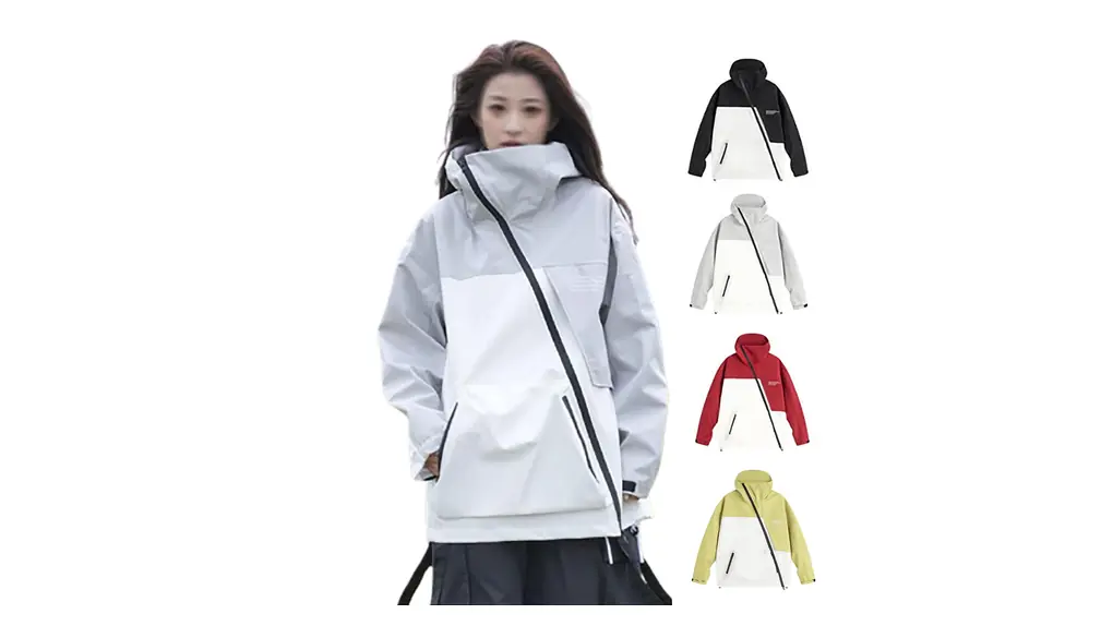 [Wpunwen] 男女兼用アウトドアジャケット、登山用ブルゾン アウトドアジャケット マウンテンパーカー マウンテンジャケット ジャケット メンズ レディース ハードシェルアウトドアジャケット ウインドブレーカーブルゾン 風を防ぎ