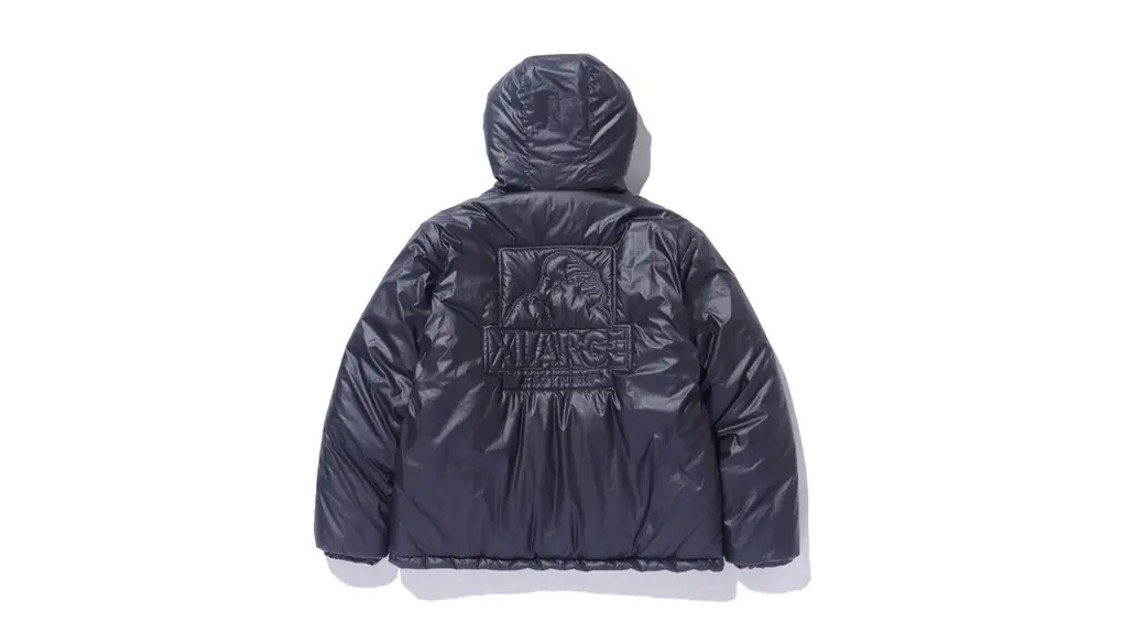 [XLARGE] ジャケットQUILTING LOGO HOODED PUFFER JACKETメンズ