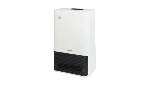 【即暖×スマート省エネ】山善 セラミックファンヒーター DSF-S122(W)｜冬の朝を変える“足元の救世主”
