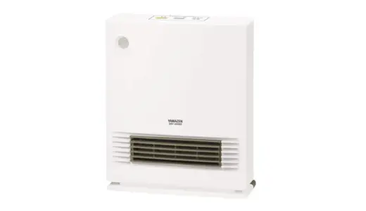 【人感センサーで自動快適】山善 DSF-VA084(W) セラミックヒーター｜脱衣所やトイレにぴったりの冬支度ヒーター