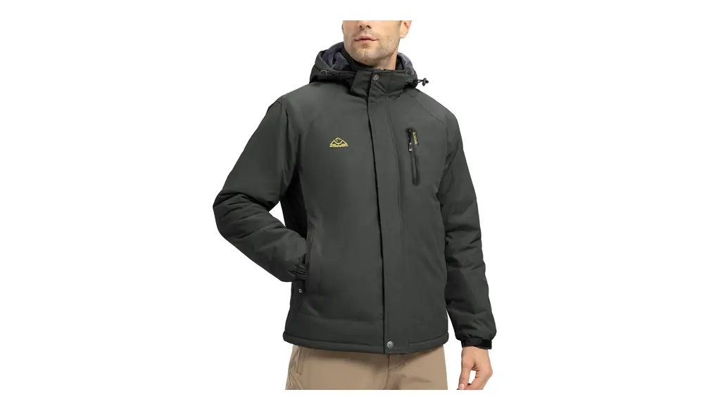 [YSENTO] メンズ 防寒着 ファスナー逆 アウトドアジャケット 中綿ジャケット スキーウェア 釣り 登山服 バイクウェア フード付 脱着式 防撥水 ジップポケット 秋冬用