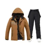 【冬の外遊びが変わる】Yytcsjz メンズ防水防風スキースーツセット｜暖かく、動ける、タフなアウトドアウェア