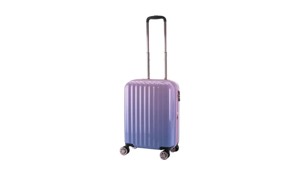[アクタス] キャリーケース スーツケース ジッパー 拡張 機内持ち込み可 パステル グラデーション かわいい おしゃれ 36(拡張時41) L